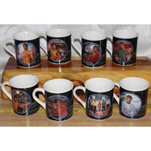 Star Trek: The Original Series Limited Edition Mugs Set of 8